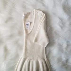 Motherhood Maternity White Winter Shirt